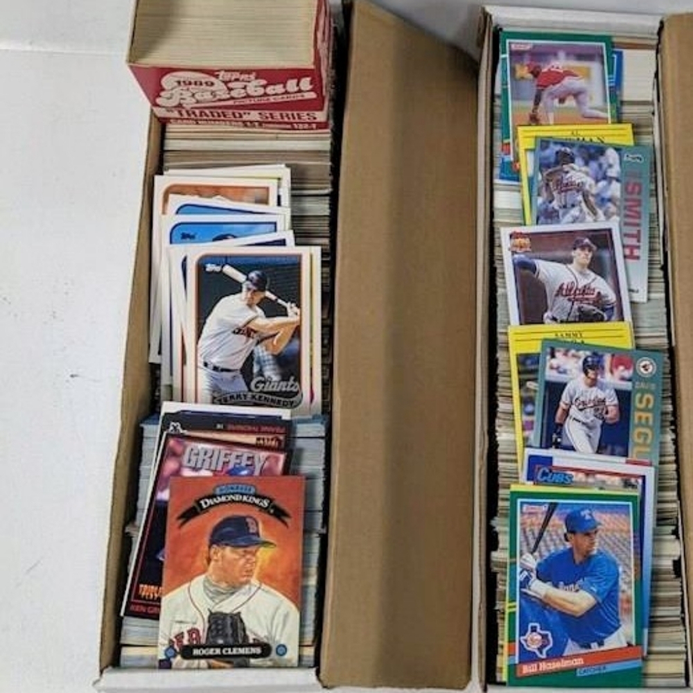 100 Baseball Cards Sports Trading